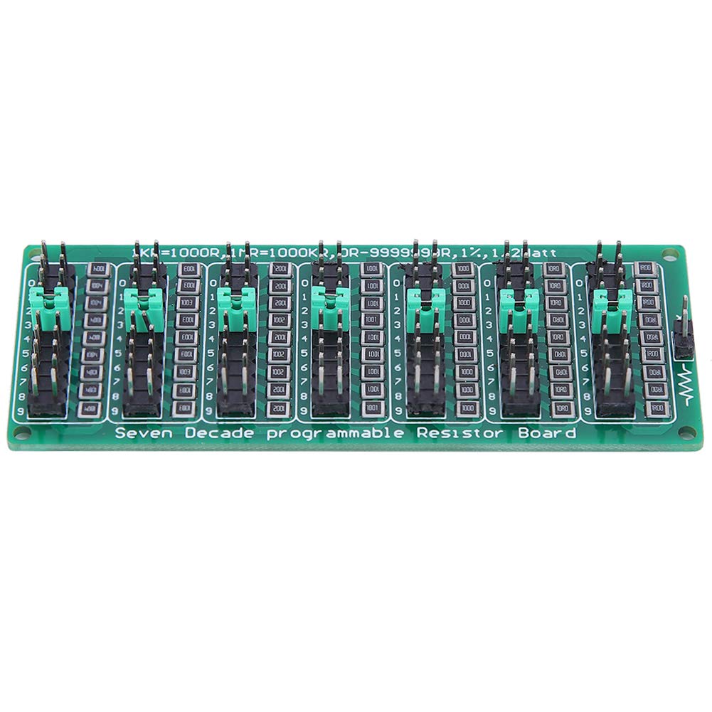 Programmable Resistor Board 8-Section 0.1R to 9999999R Accuracy Synthetic Cardboard