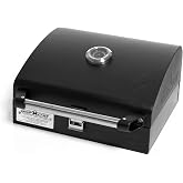 Camp Chef BB30L BBQ Grill Box, 14" Stove Single Burner Accessory | Model BB30L, 224 Sq In Cooking Area, Covers 1 Burner, Cast Iron Grate, Heat Diffuser Plates, Built-In Temperature Gauge