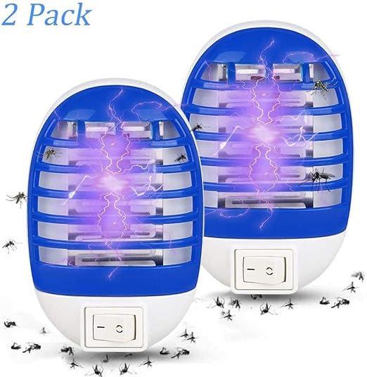 Huaihua Moskito Killer Lampe Indoor Elektronische Muckenschutz Killer Anti Insekten Killer Bug Zapper Falle Uv Licht Lampe Blau Us Stecker Amazon De Kuche Haushalt