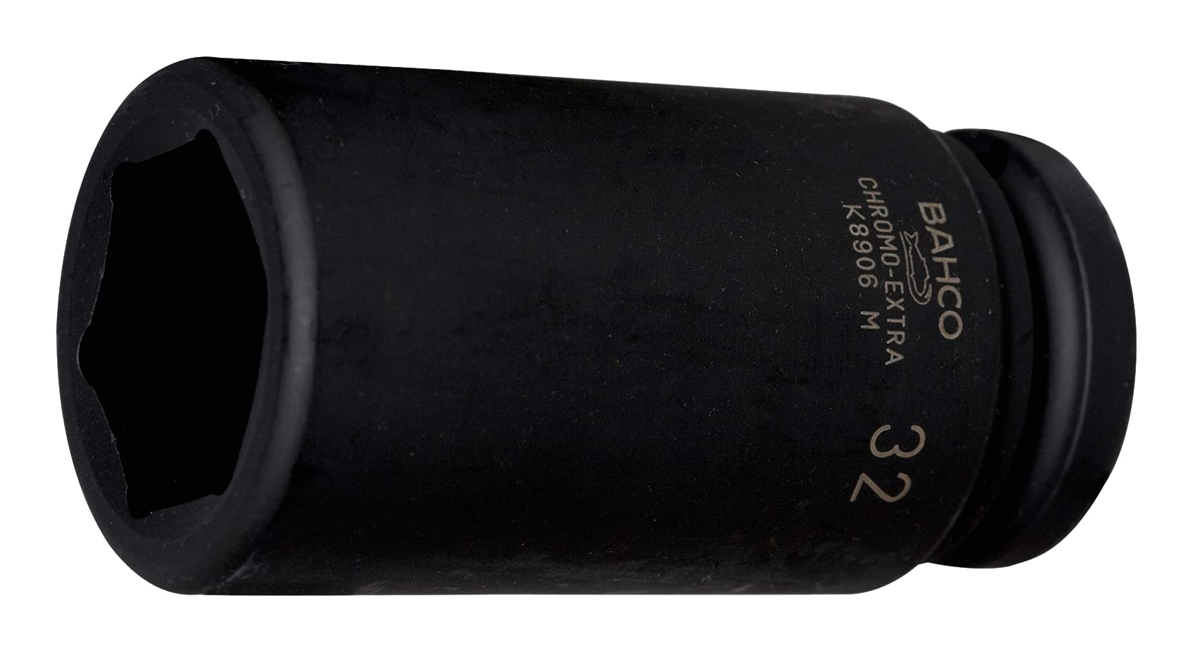 Bahco K8906Z-1 Long Deep Socket, Black, 1-Inch