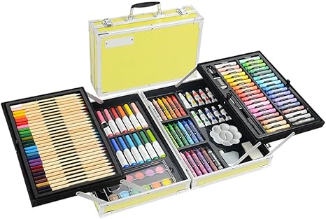 MTTLS Kit De Arte Profesional Diseño De Doble Capa Kit De Arte De Lápices De Colores