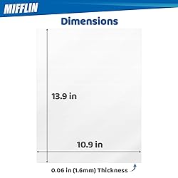 MIFFLIN-USA Picture Frame Glass Replacement Sheets