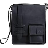 VELEZ Top Grain Leather Messenger Bag For Men and Women | 11&rdquo; Tablet | Small Crossbody Bags | Vintage Shoulder Bags