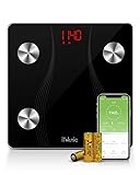 iTeknic Bluetooth Body Fat Scale, Bathroom Weight Scale Digital Smart BMI Scale 