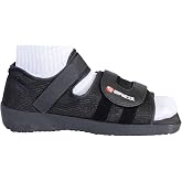 Breg Square Toe Post-Op Shoe | Orthopedic shoes for men &amp; women, size S fits 10.6 in. shoe length, adjustable closure &amp; offloading insole support - L3260