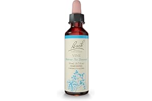 Bach Original Flower Remedies, Vine for Motivation, Natural Homeopathic Flower Essence, Holiday Gift for Him or Her, Vegan, 20mL Dropper