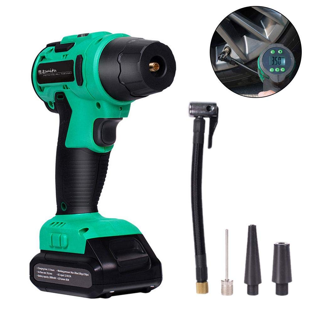 Hamkaw Universal Fit Air Hawk Pro Automatic Cordless Tire Inflator