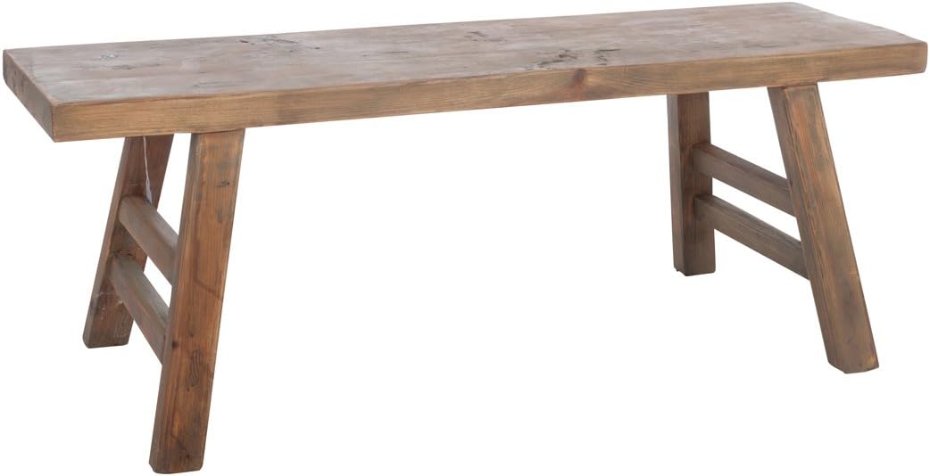 J Line Banc De Ferme En Bois Amazon Fr Cuisine Maison