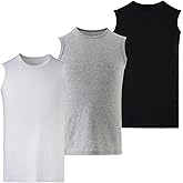 Mody Men's Tank Top 3-Pack, Crew Neck Mens Undershirt, Tank Tops Men, Muscle Shirts Men, Cotton Men's Workout Shirts