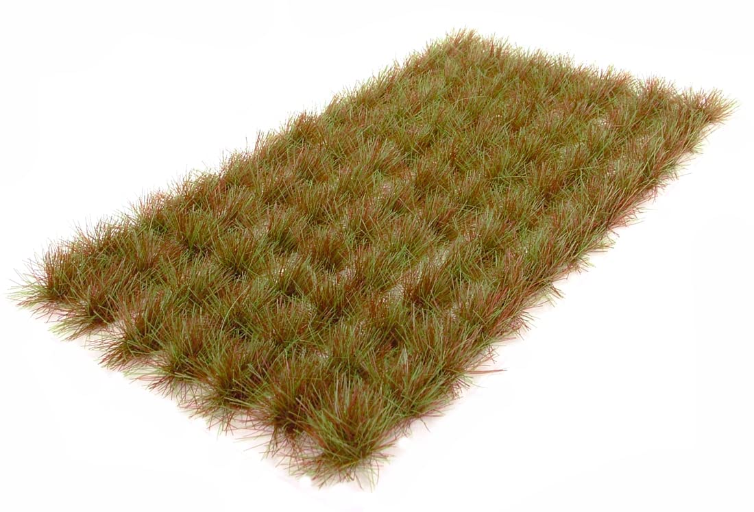 10mm Swamp Grass Tufts x91 Self Adhesive Static Model - Warpainter Scenics