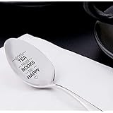 Boston Creative company LLC Drink Tea Read Books Spoon-Tea Lover Spoon - Book Lover Gift - Reader Gift-Tea Drinker…