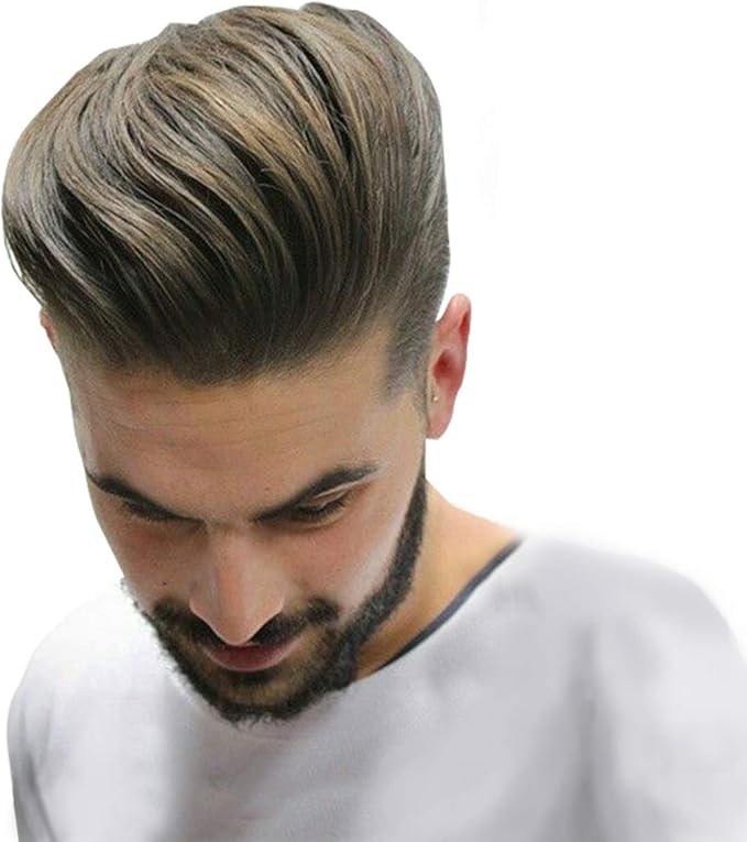 Homelex Skin Men S Hair Toupee Human Hair Pieces Real Hair Toupee