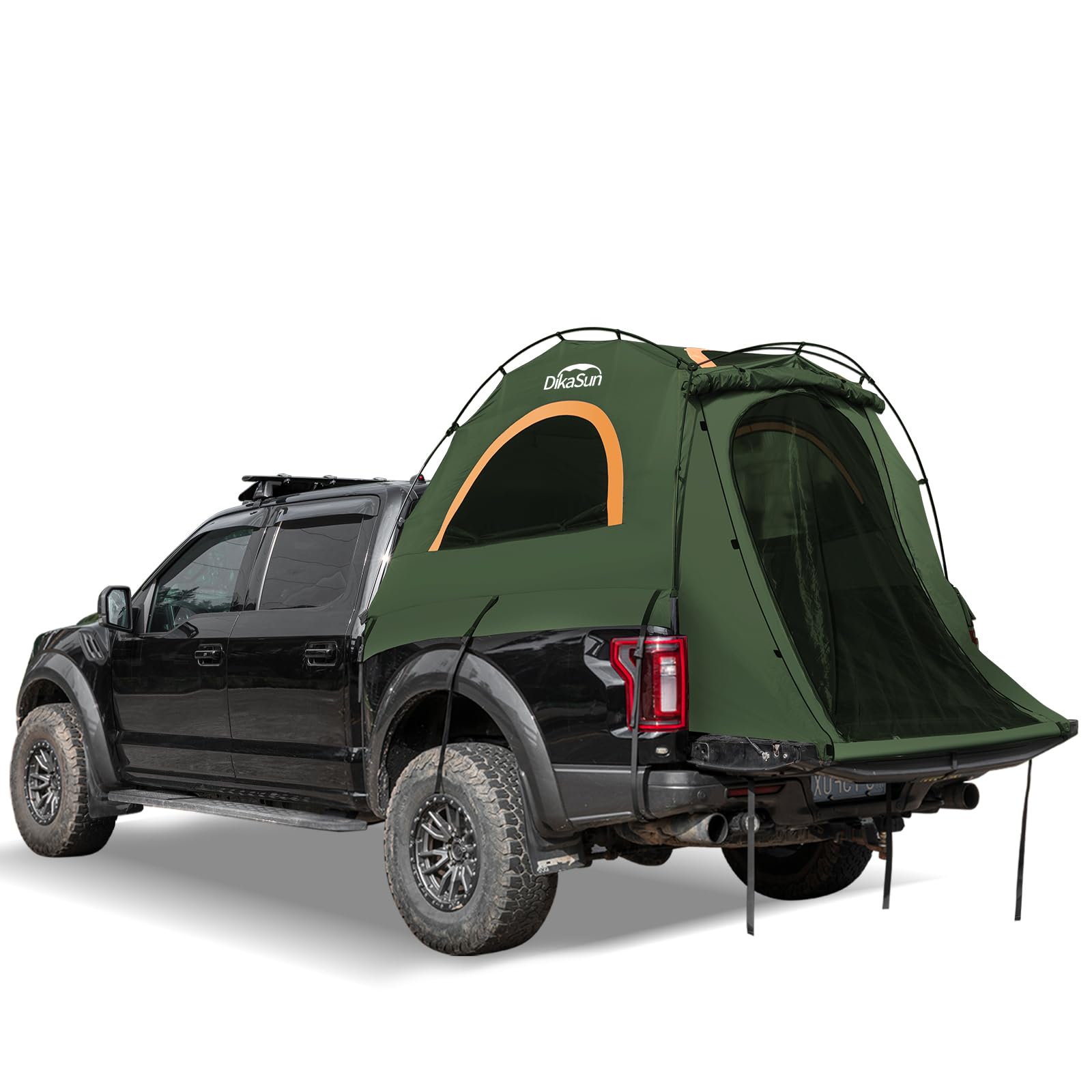 DikaSun Pickup Truck Bed Tent: Double Layer Quick Setup Pickup Tent 5.5 ...