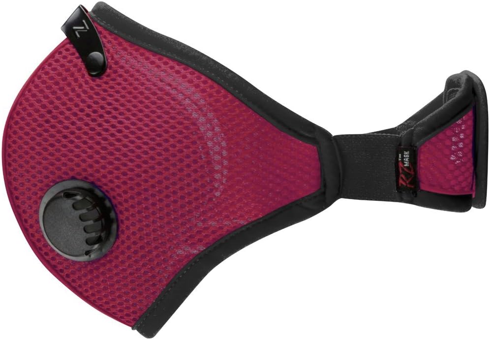 RZ Mask M2, Maroon Mesh