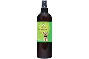 SHOWSEASON Bath & Brush Therapies® Amber Pet Cologne 12.5 oz For Dogs | Long-Lasting Odor Eliminator | Paraben-Free | Biodegradable and Non-Toxic | Made in USA