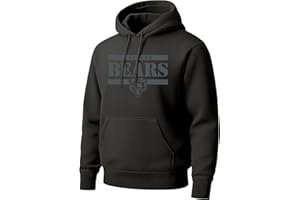 Hybrid Sports NFL - Stencil Block -Officially Licensed Adult Lightweight Pullover Hoodie