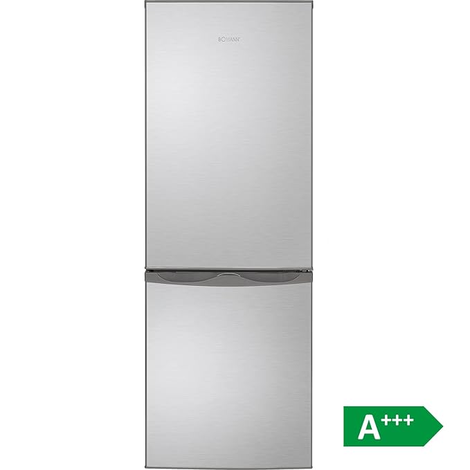 Bomann KG 322 Kühl-Gefrier-Kombination / A+++ / 143 cm 110 kWh/Jahr / 122 L Kühlteil / 43 L Gefrierteil / justierbare Standfü