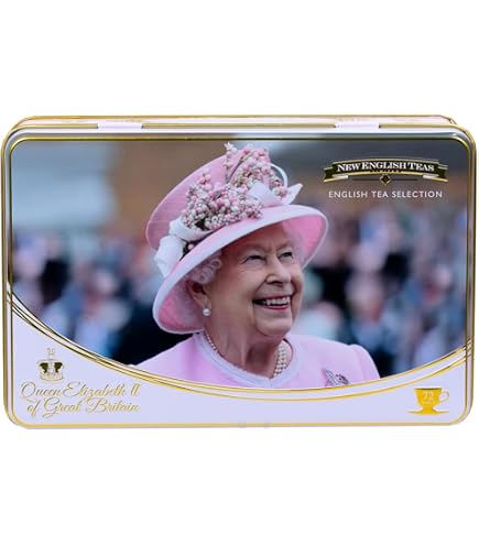 Amazon.com: Elizabeth II Tea Selection in Tin by New English Teas