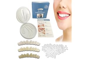 Womcare Temporary Tooth Repair Kits for Filling The Missing Broken Tooth and Gaps-Moldable Fake Teeth and Thermal Beads Replacement Kits