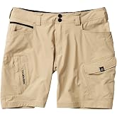 TRUEWERK Men's T1 WerkShorts - Hot-Weather Work Shorts - 4-Way Stretch | Quick-Dry in 8 Minutes, Gusseted Crotch, 9 Pockets with Zippered Phone Pocket