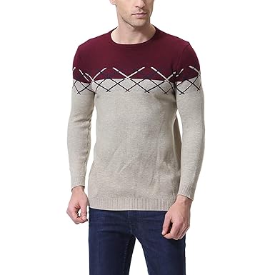 Amazon Co Jp Aowofs セーター メンズ 保温 薄手 ニットクルーネック