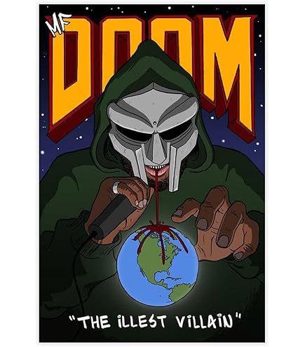 Madvillain / 8-bit Villain (Poster)