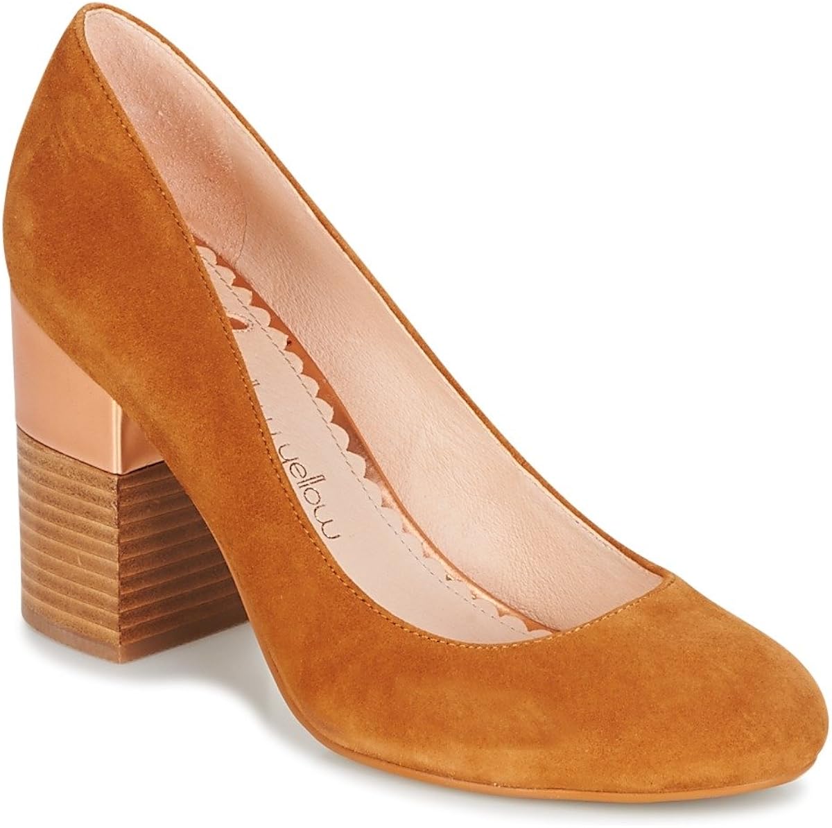 Mellow Yellow Dabol Court Shoes Women Camel Mellow Yellow Dabol Court Shoes Women Camel