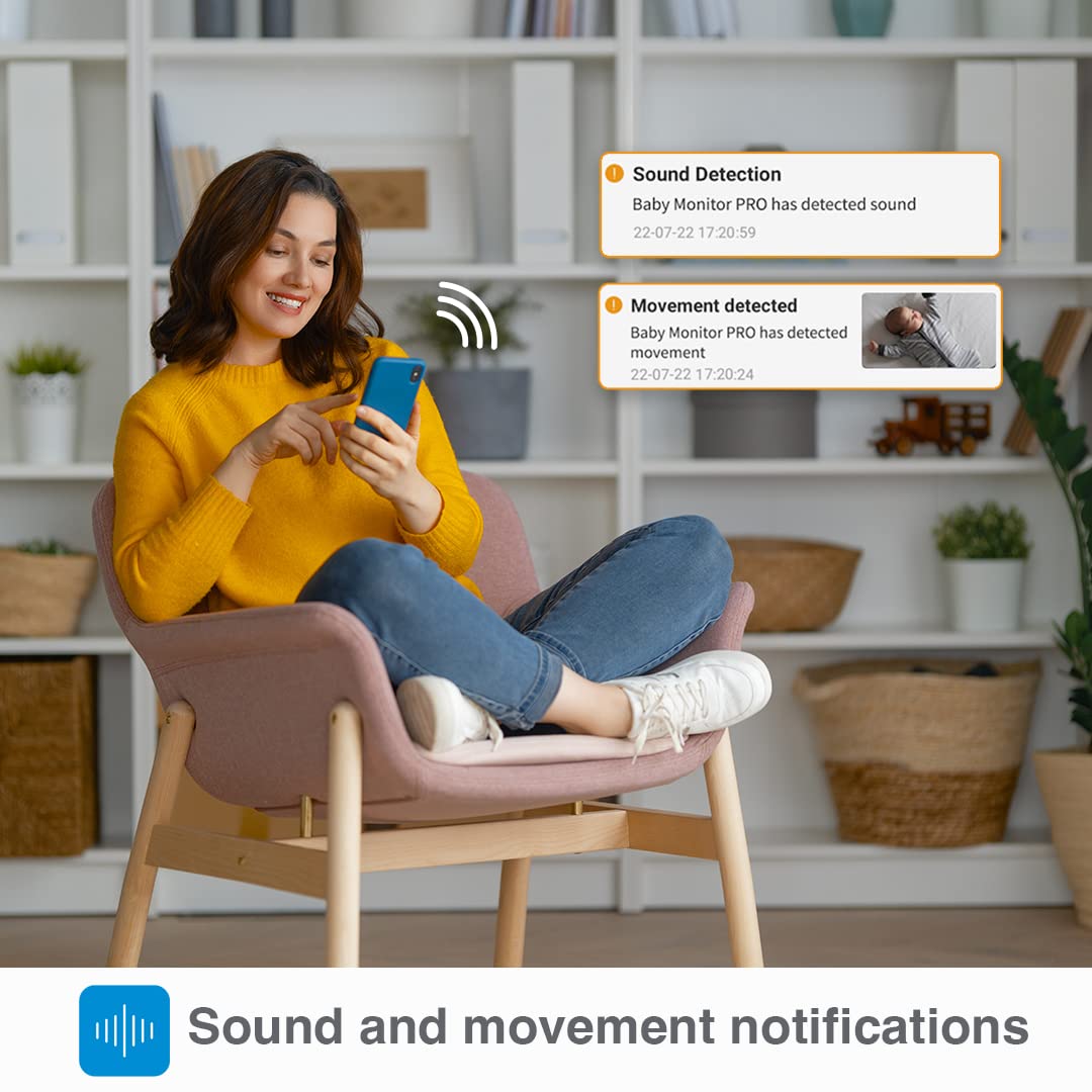 BLACK+DECKER Smart Video Baby Monitor PRO - 5