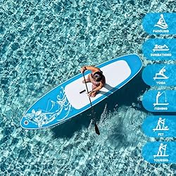 FEATH-R-LITE Inflatable Paddle Board Stand Up