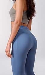 ODODOS Cross Waist Yoga Leggings for Women with