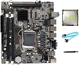 FUNYEE H55 Motherboard LGA1156 + I3 550 CPU DDR3 SATA Cable Thermal Grease view 1