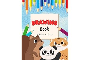 Drawing Book For Kids: Drawing Book for kids : Blank page for drawing, writing, painting, coloring and doodling, 120 blank pa