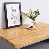 Panana Solid Oak Kitchen Worktop 50x45x0.3cm Unoiled Breakfast Bar view 4