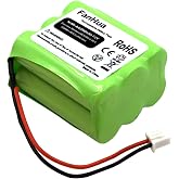 2000mAh 7.2V Replacement Battery for 2Gig BATT1X,BATT2X,BATT1,2GIG-CNTRL2 | For 2Gig GC2 2GIG-CP2 GCKIT311 Go Control Security Panel Alarm System 6MR2600AAY4Z 10-000009-001 10-000013-001