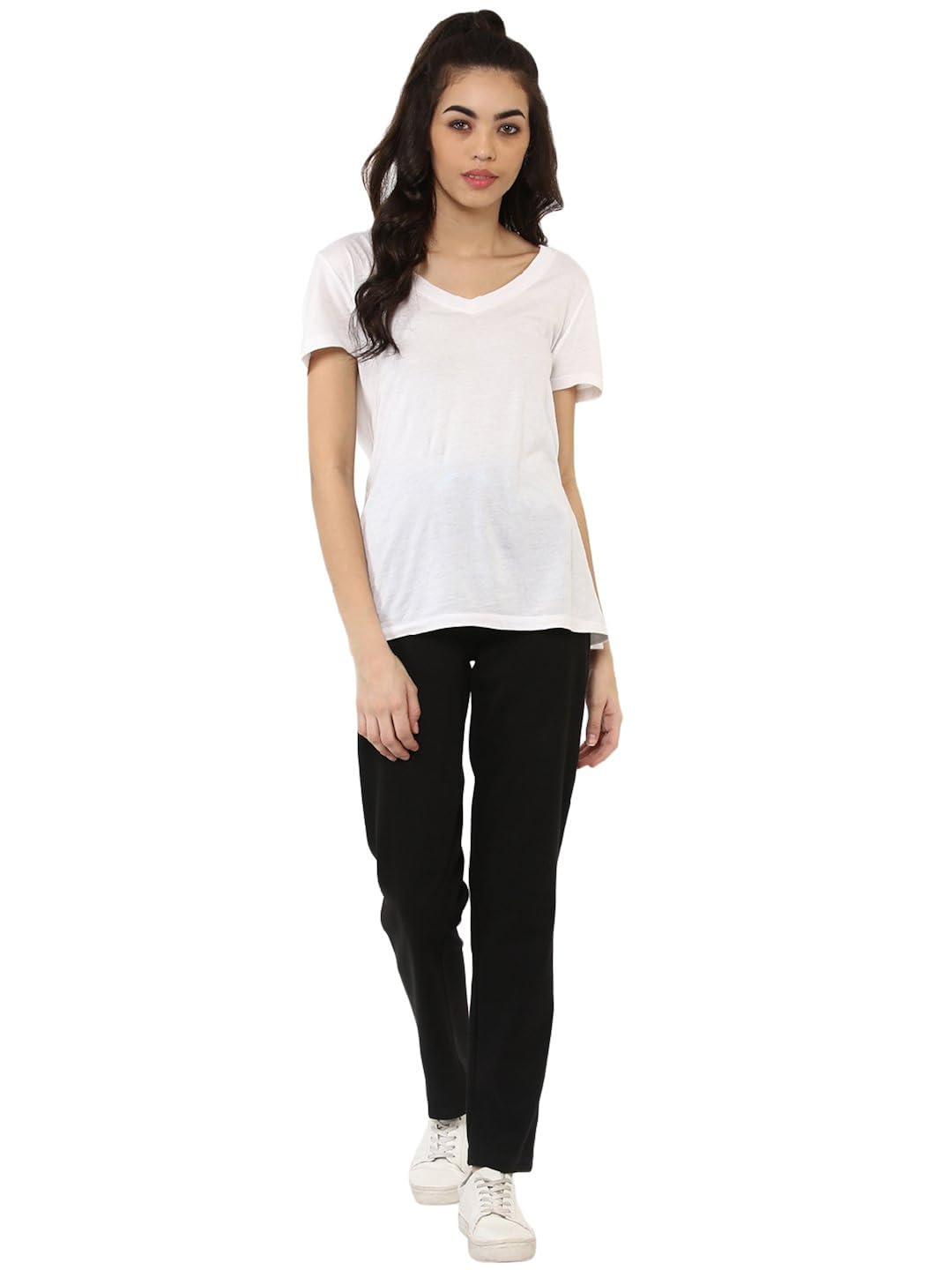 cayman black track pants