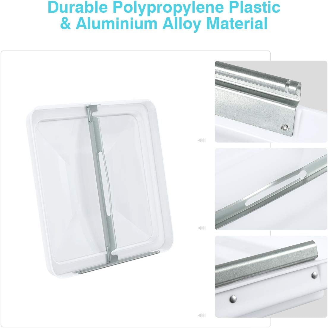 VETOMILE RV Roof Vent Lid Cover 14 inch Universal White Cover Lid for Motorhome Trailer RV Camper 2 Pack: Home Improvement