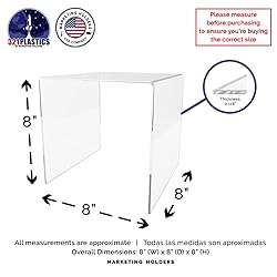 Marketing Holders Acrylic Riser Display Stand 8