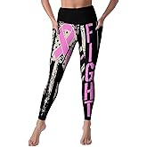 VOTUGUBY Women's High Waisted Leggings with Pockets Tummy Control Yoga Pants for Athletic Workout