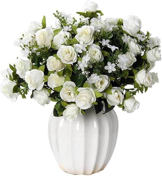 ypypiaol 1 Ramo De Flores Con 15 Cabezas Con Decoraciones ...