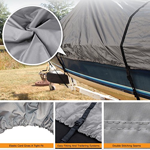Leader-Accessories-300D-Polyester-5-Colors-Waterproof-Trailerable-Runabout-Boat-Cover-Fit-V-hull-Tri-hull-Fishing-Ski-Pro-style-Bass-Boats-Full-Size