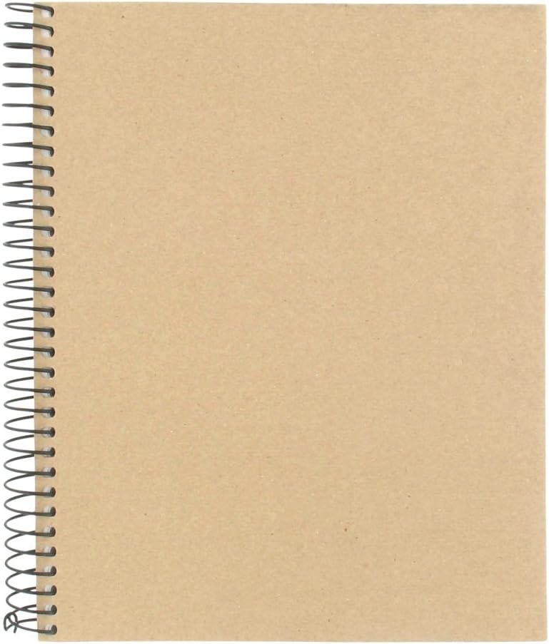Kraft eco A5 Subject Notebook with Ruled Pages