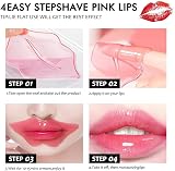 Anshenger 5PCS Collagen Crystal Lip Mask Gel Patches Hydrating Plumper Lip Care view 7