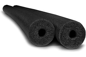 Oodles of Noodles Premium Jumbo XL Pool Swim Noodles - 2 Pack - Approx. 55 inch x 3.5 inch Hollow Core Pool Noodles Foam Tube - Durable, Buoyant for Pool Toys, Beach, Crafts, DIY Projects, Insulation