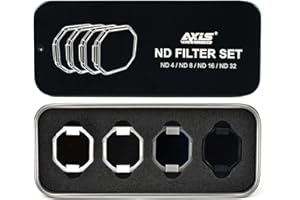 CROAIRFPV Lens Modification Parts & Aluminum alloy Cooling Upgrade Kit For DJI O4 Air Unit Compatible with O3 Frame (ND Filter Set)