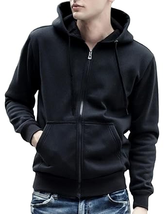 Amazon アリルチョウ パーカー メンズ アウター 無地 厚手