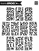 me & my BIG ideas 10-Sheet Alphabet Stickers, Large, Century Black