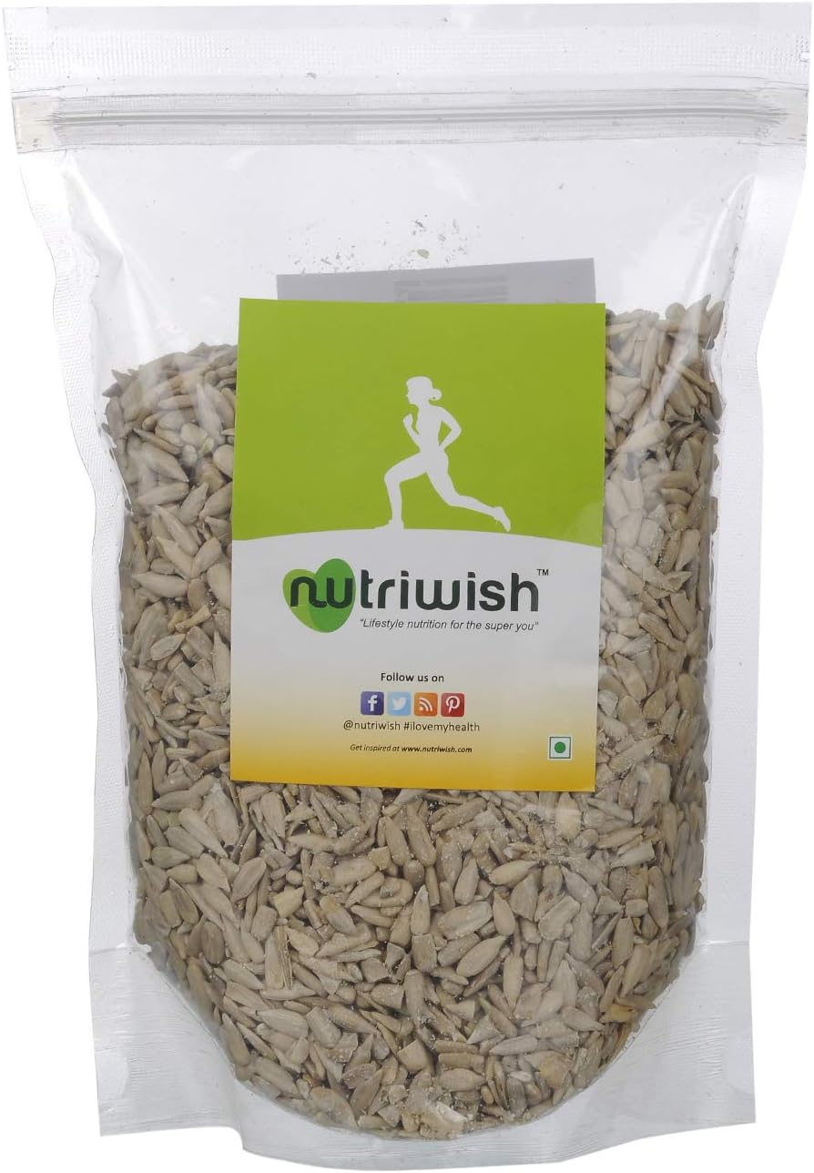 Nutriwish Premium Raw Sunflower Seeds 500 gm
