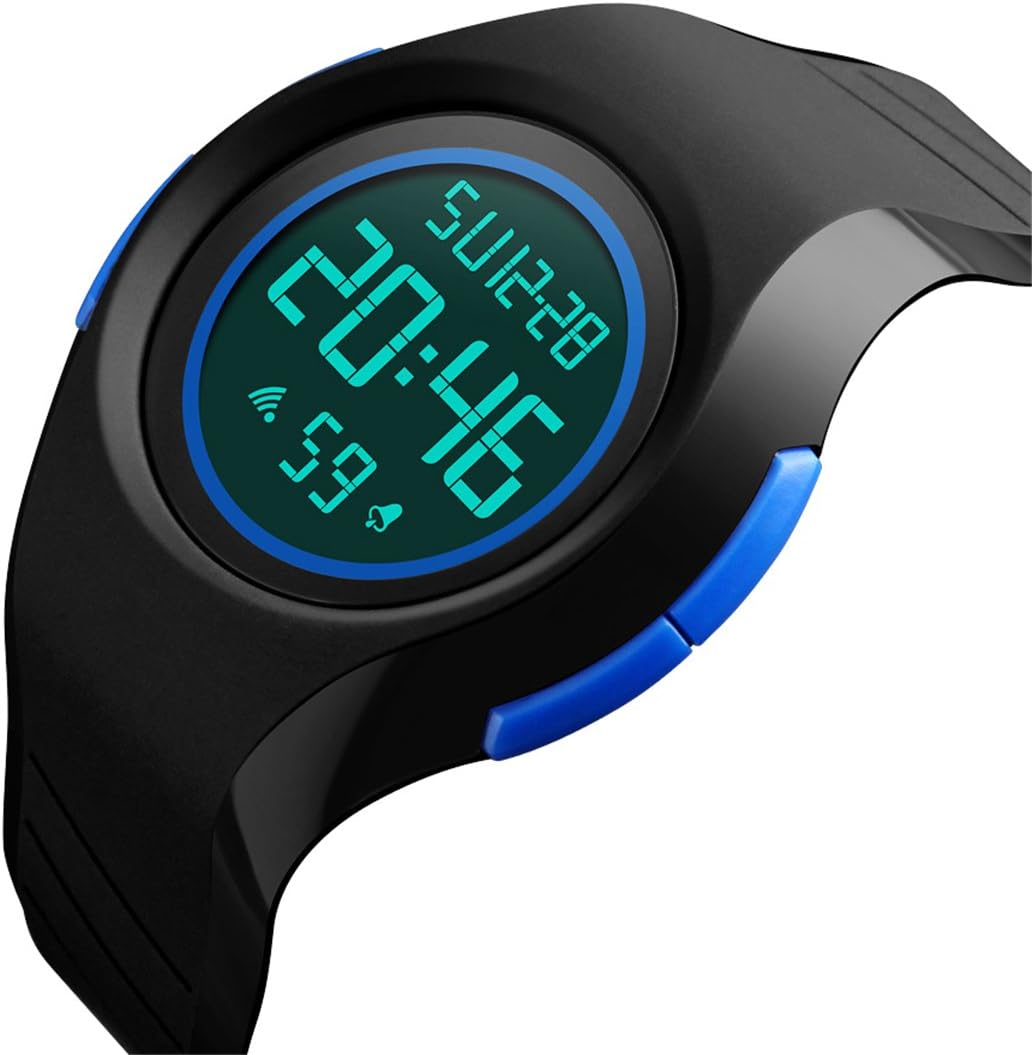 Kids Sports Watches Children for Girls Boys Waterproof Military Dual Display LED Kids Watch