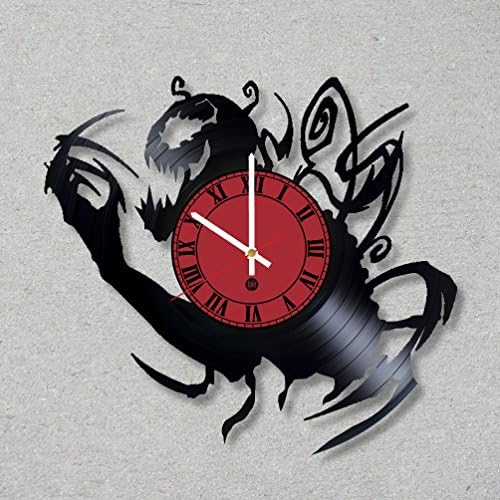 Vinyl Record Wall Clock Carnage Cletus Kasady Supervillain decor unique gift ideas for friends him her boys girls World Art Design …