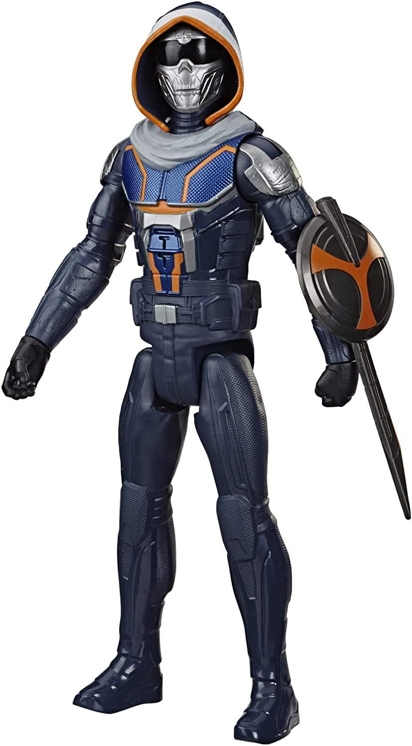 Amazon Com Collector Titan Hero Series Blast Gear Marvel Black Widow Task Master Action Figure 12 Toys Games